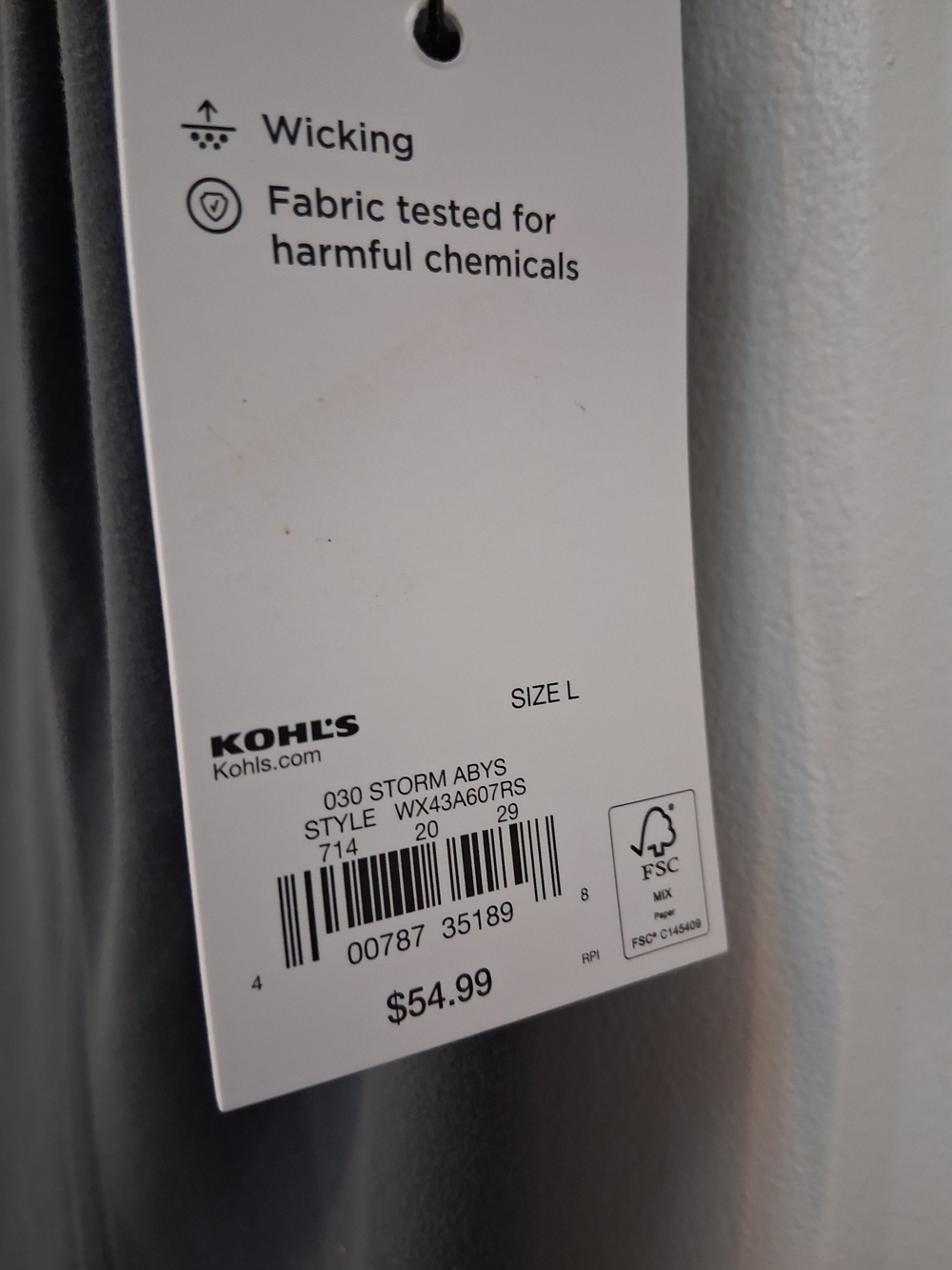 FLX Affirmation Mock-Neck Short Sleeve Midi Dress in Gray - Picture 5 of 6